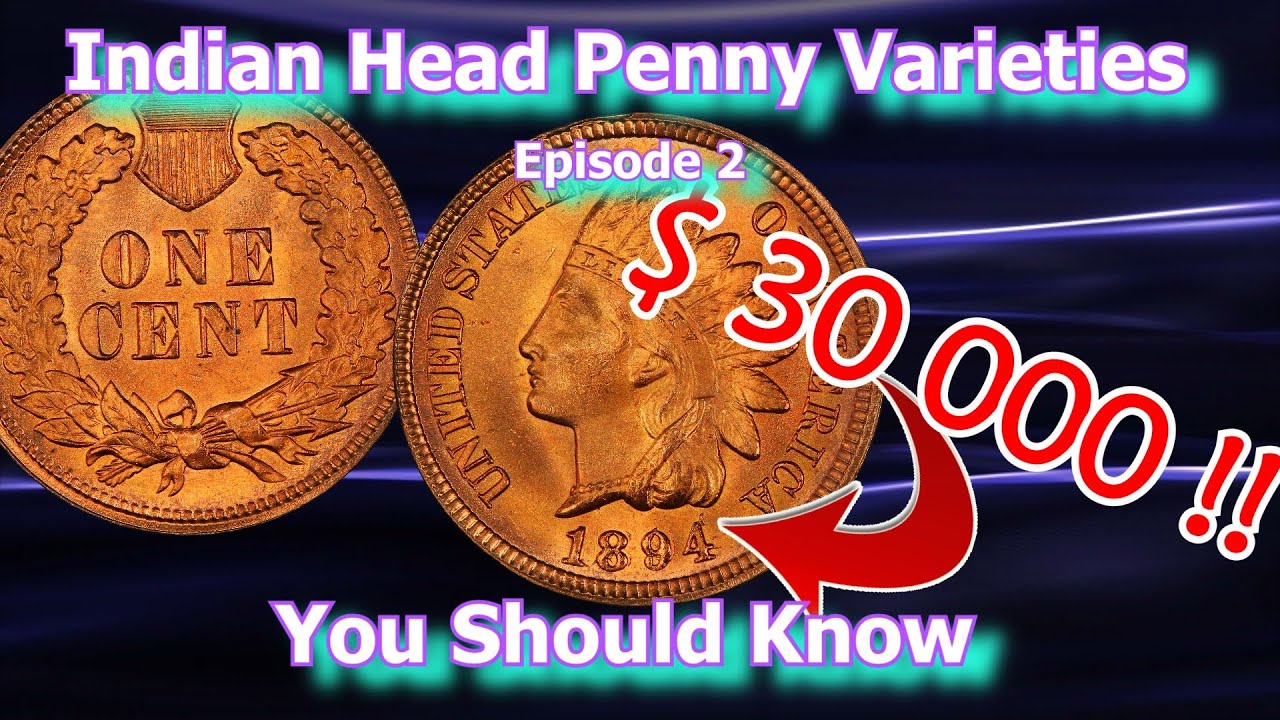 Indian Head Cent Varieties You Should Know Ep.2 - 1904, 1894, 1883