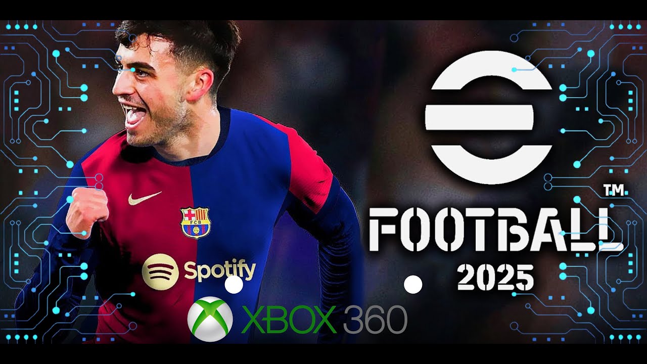 استعراض Patch efootball 2025 Xbox 360  link mediafire