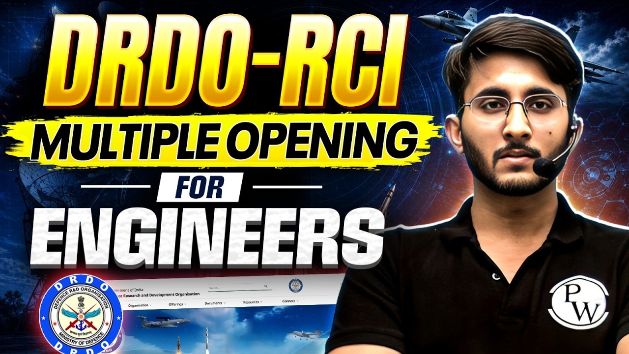 DRDO RCI Vacancy 2026 | Multiple Openings for Engineers | Eligibility, Salary, Selection Process