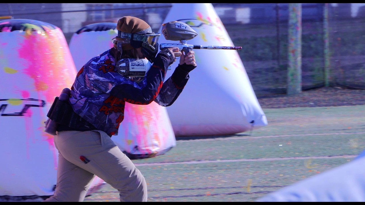 Raw Xball Paintball  - Pole Position VS. AZ BattleZone
