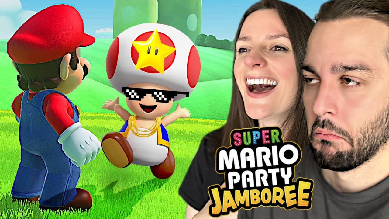 TOAD EST UN TRICHEUR ! ( Super Mario Party Jamboree )