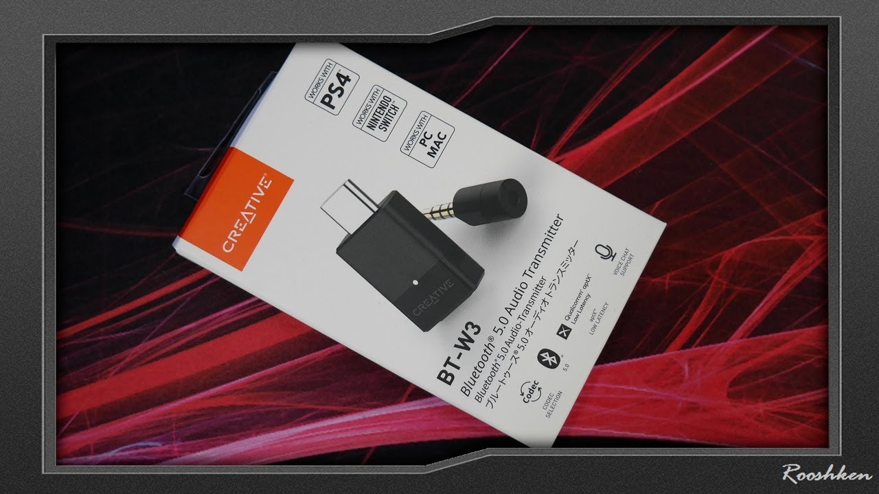 Creative BT-W3 - praktyczny adapter Bluetooth do PC/PS4/Switch/Mac
