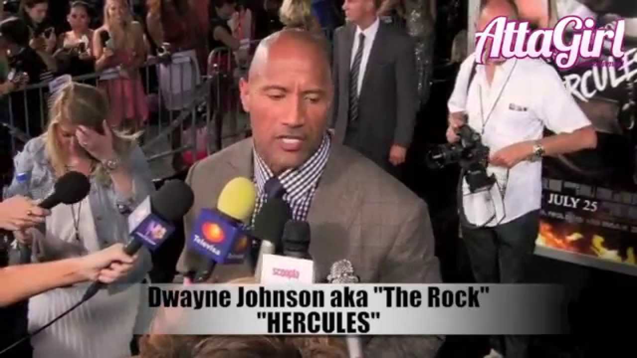 THE ROCK & Stars of Hercules Premiere hit Hollywood