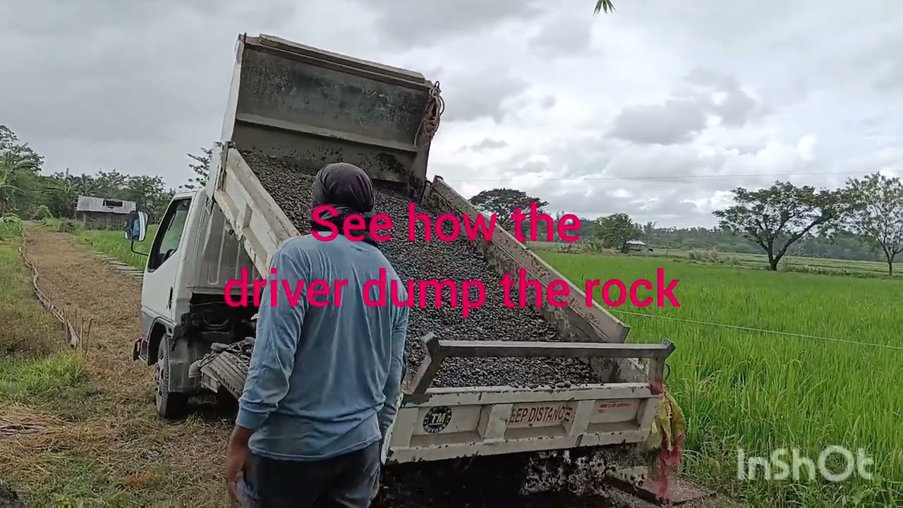How to build a driveway to the farm