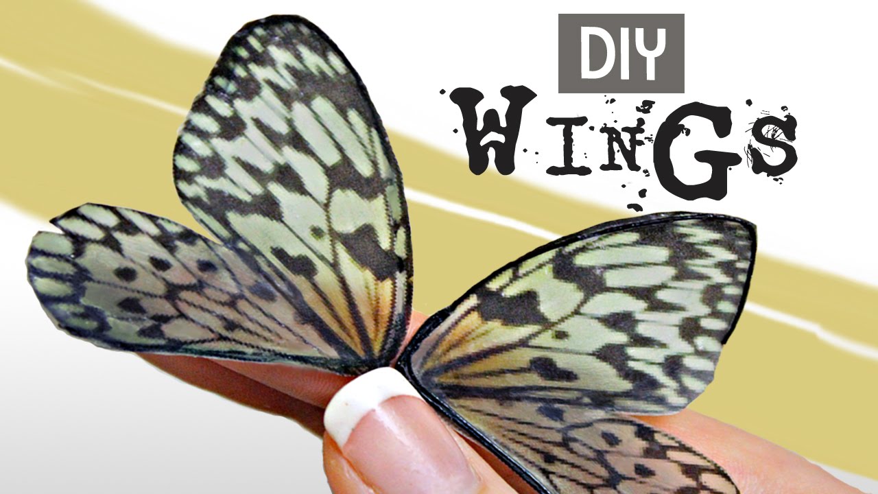 Easy Wing DIY For Fairy, Dragon & Butterfly Projects- Oven-safe/Waterproof