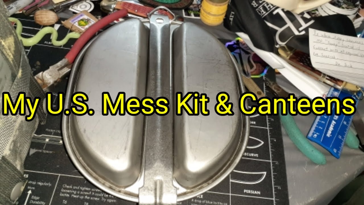 (212) 🔥🏕 My U.S. 🇺🇲  Mess Kit & Canteens
