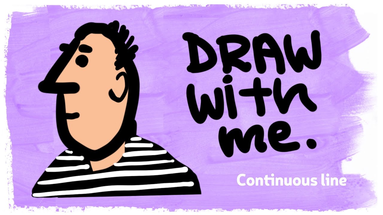 Draw with me: continuous line drawing
