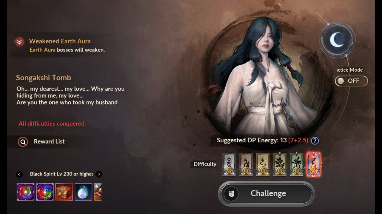 Lancer 🛡️ | Black Shrine | Songakshi Tomb (Songakshi) Calamity 6 | Black Desert Mobile