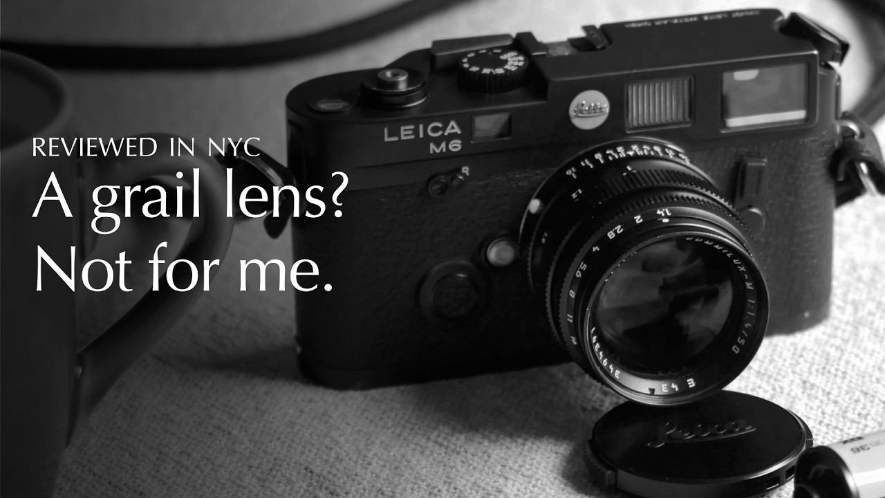 Leica Summilux 50mm f/1.4 pre-ASPH Review in New York City