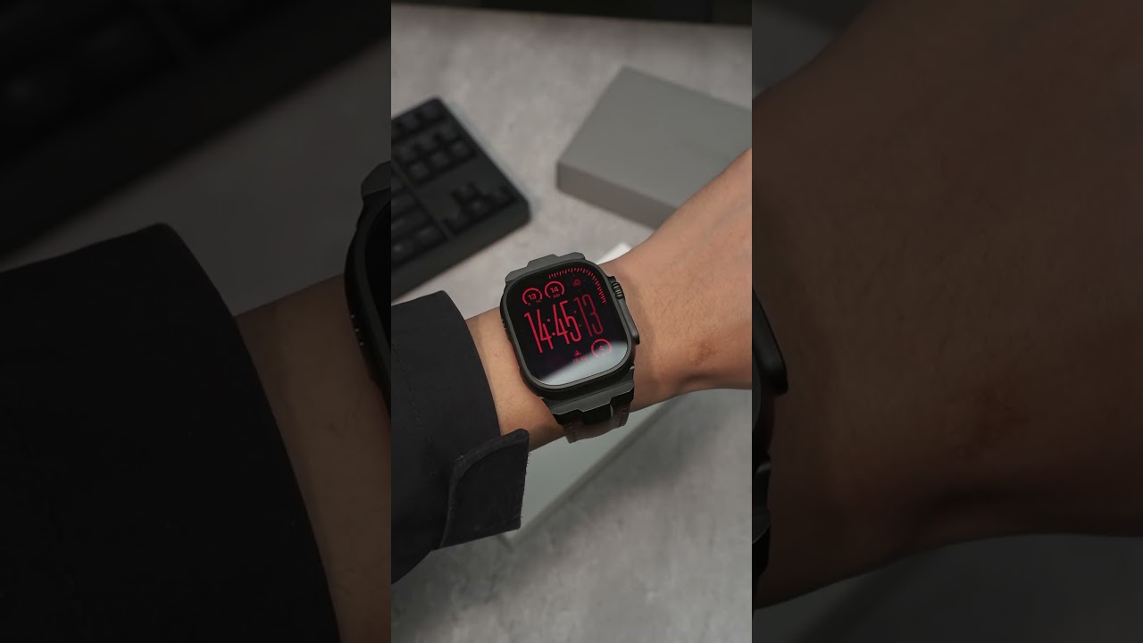 5 Bands you must have for Black Ultra 2 #applewatchband #applewatchultra2 #applewatchultra
