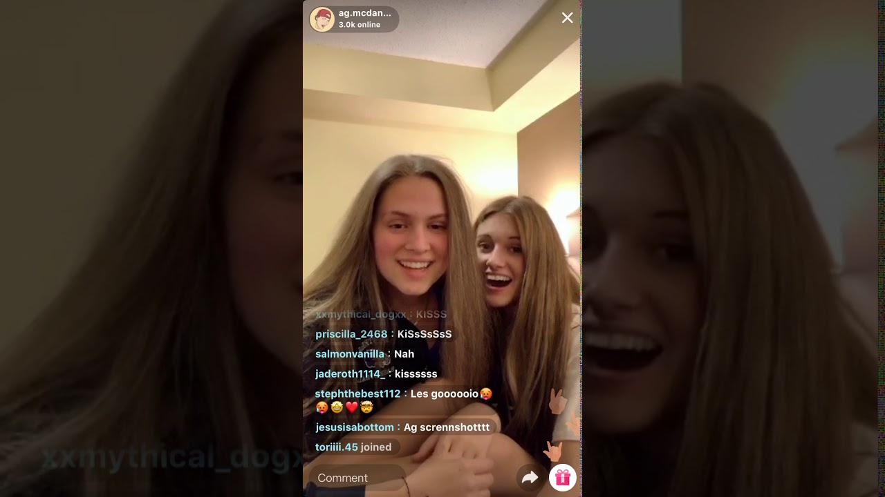 @ag.mcdaniel live on tiktok with @pypeher on November 8th, 2019
