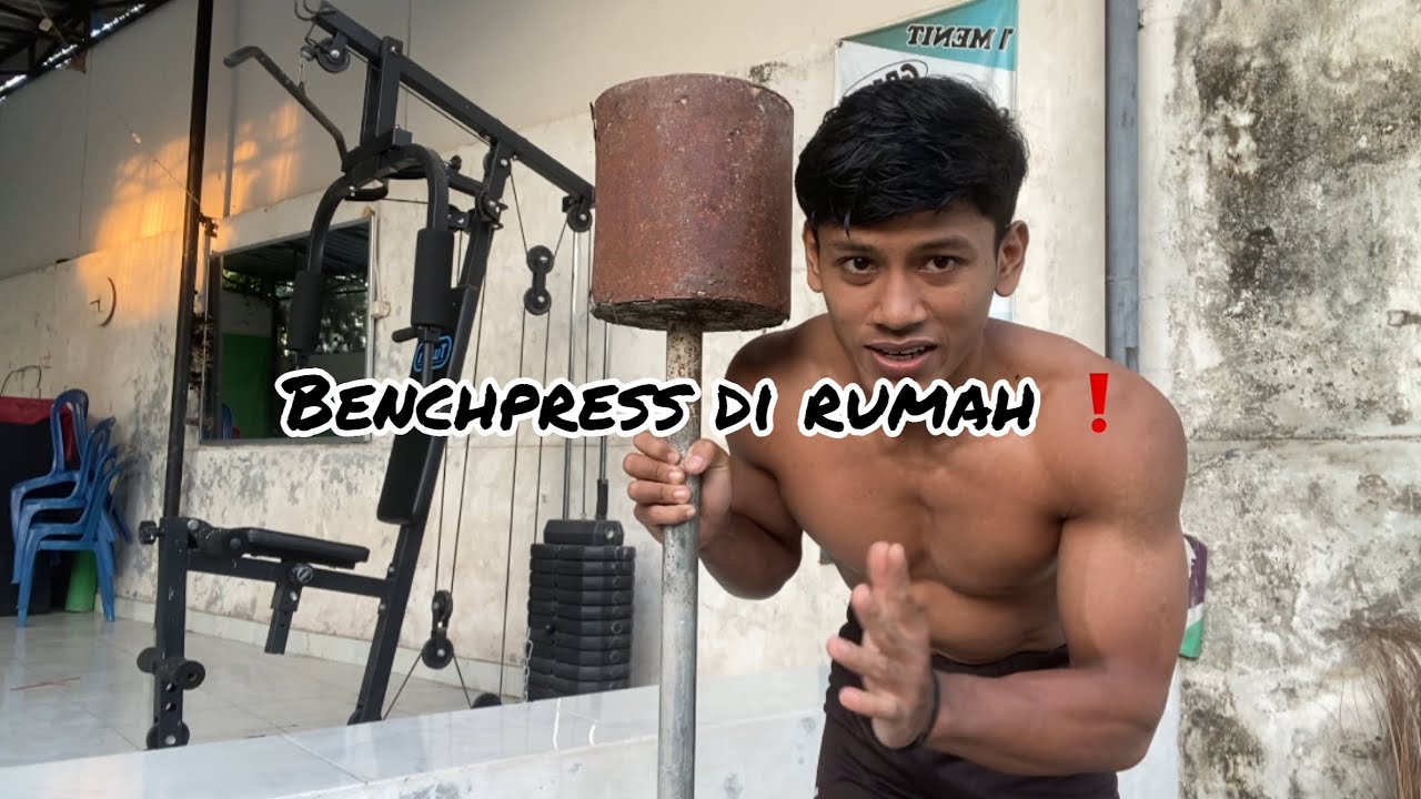 Latihan Otot Dada Dengan Barbel Panjang