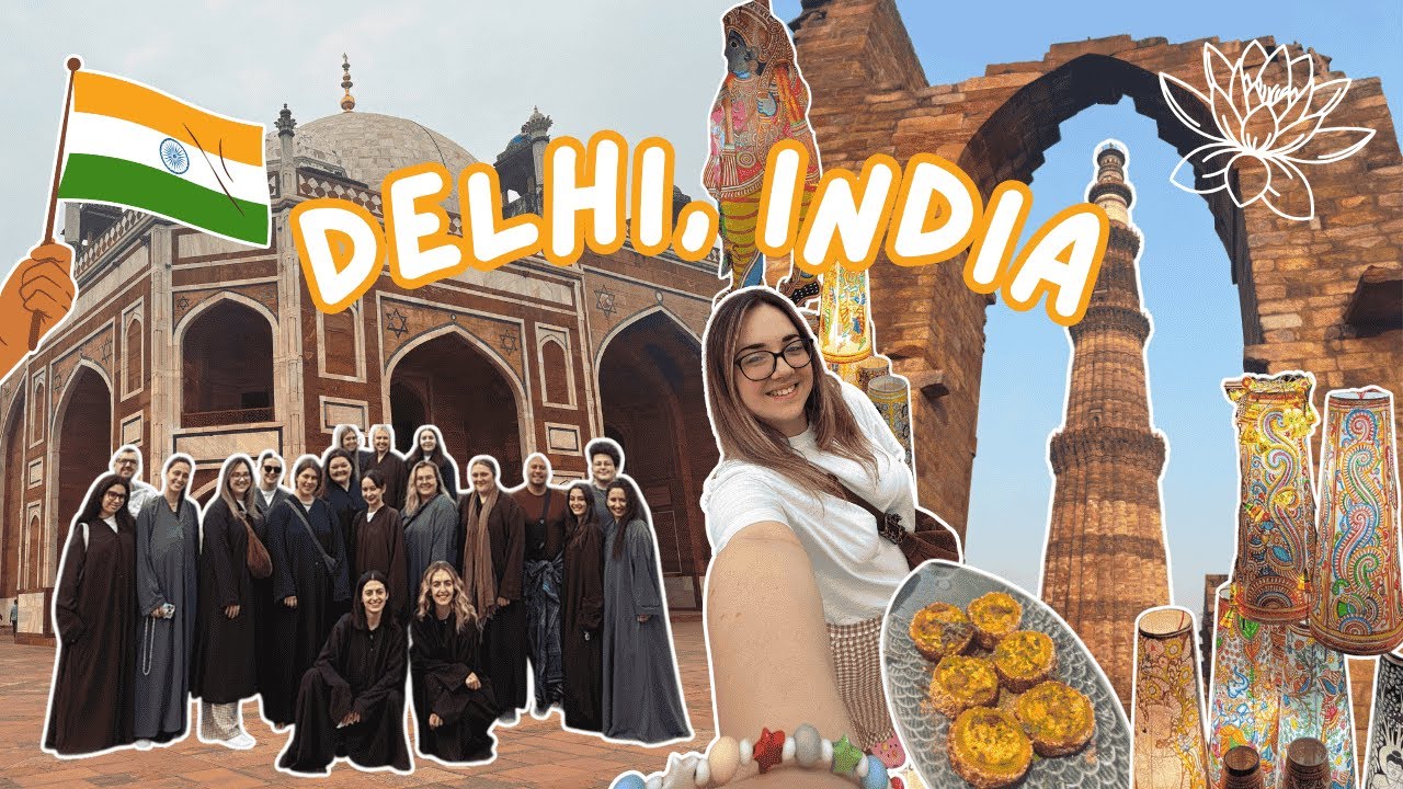 New DELHI Exploring🪷 | Delhi, India 🇮🇳 4K