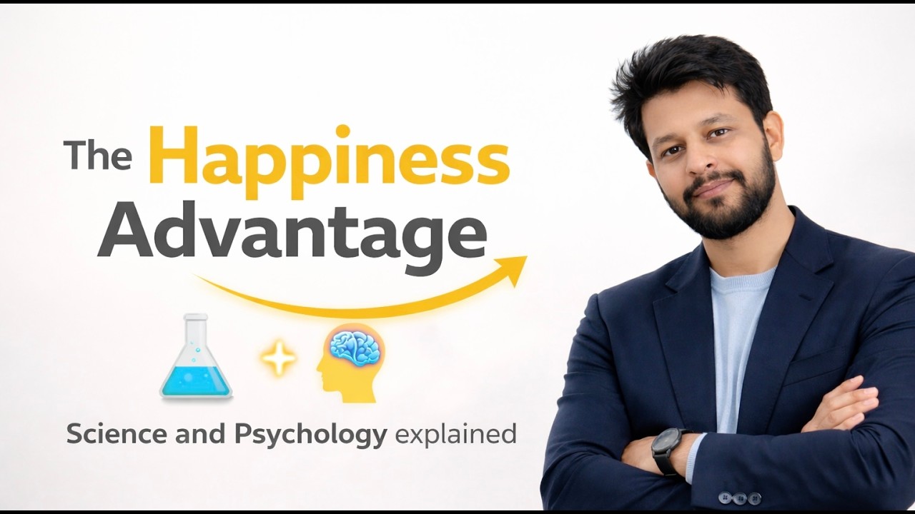THE HAPPINESS ADVANTAGE: The real key to SUCCESS and LONG LIFE #psychologyfacts #success #happiness