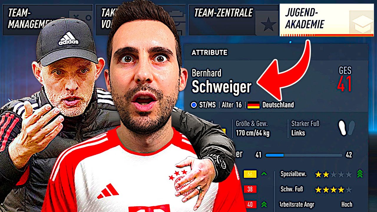 ICH SPIELE MEINE KARRIERE ALS FC BAYERN JUGENDSPIELER !!! 📈😳 FIFA 23 Karriere Simulation