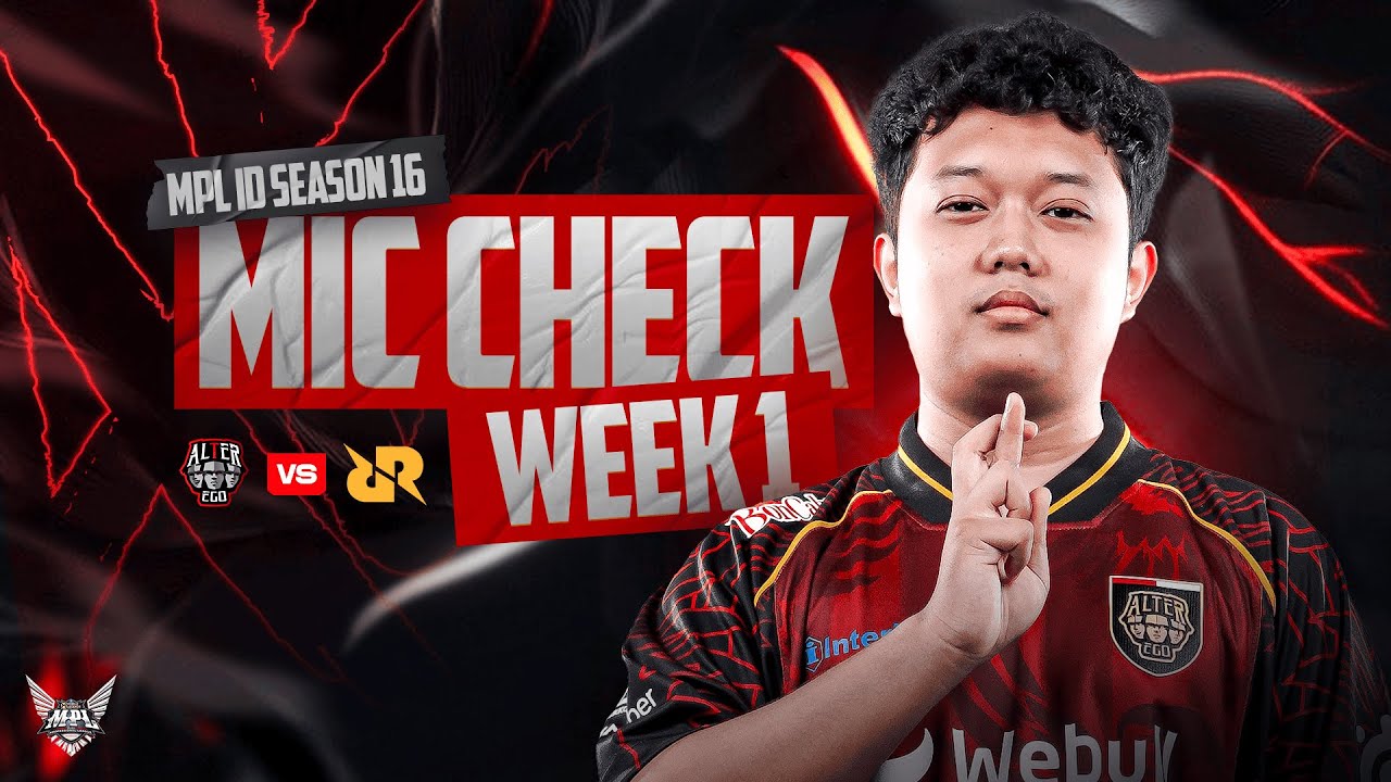 MIC CHECK ALTER EGO VS RRQ | WEEK 1 MPL S16