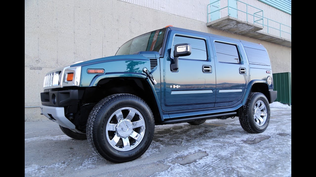 2008 H2 Hummer Ultra Marine Limited Edition - ONLY 9,756 MILES