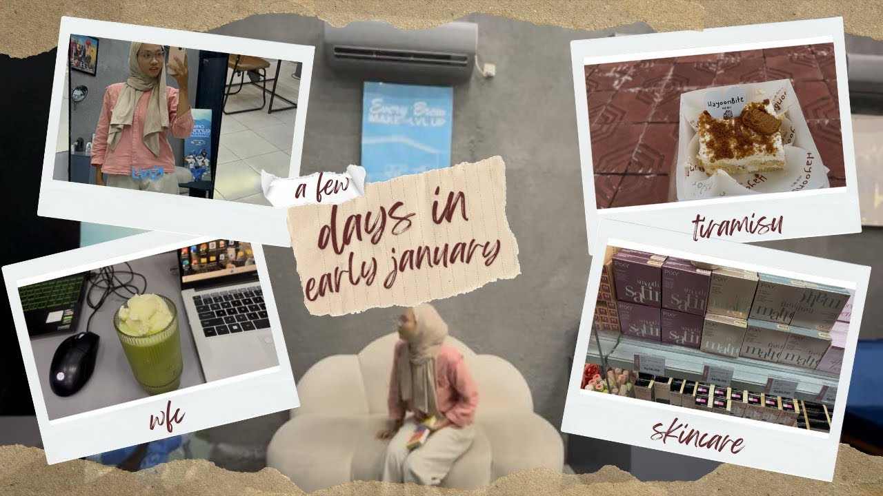 a few days in early January 2026⛅|| cooking, seblak & sunset, cafe, last BPP meeting, sunmor