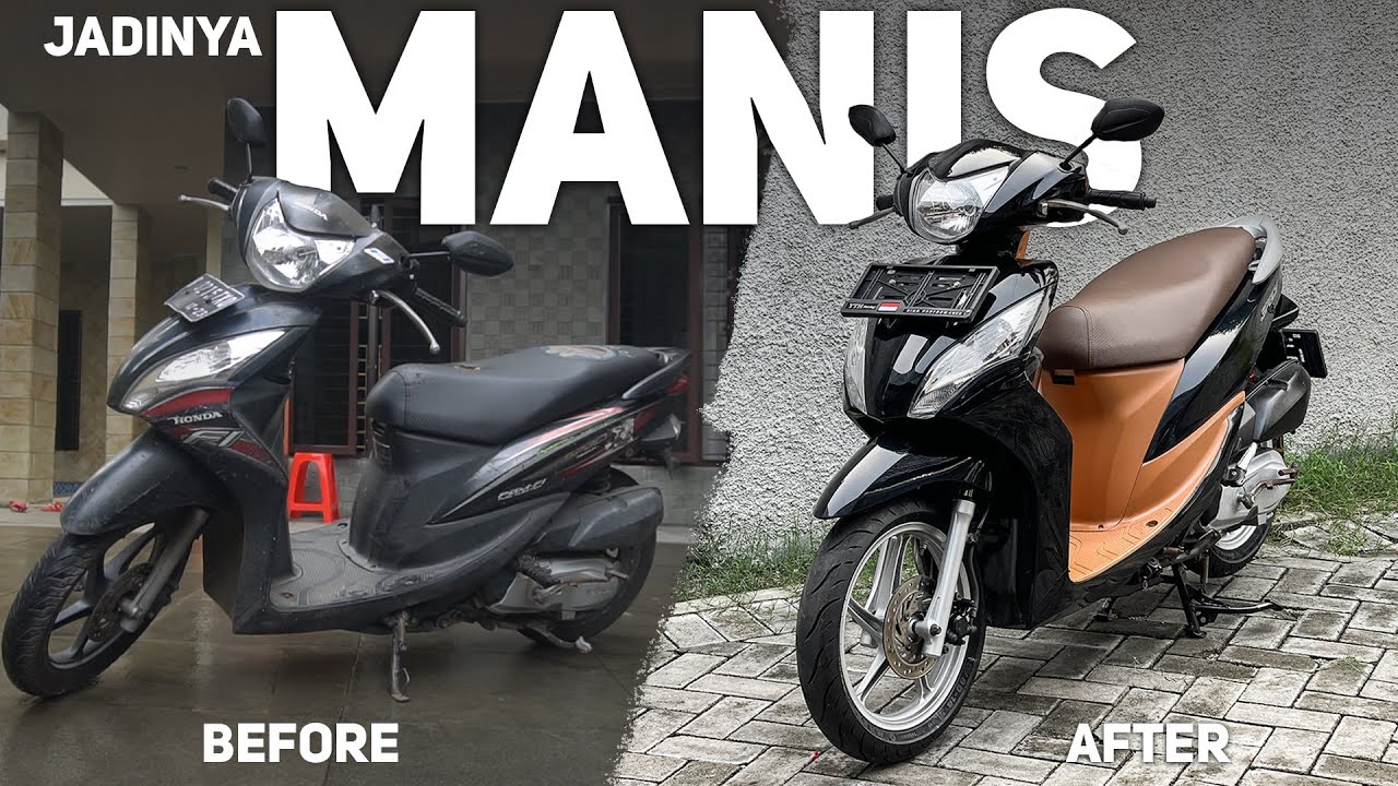 PROJECT HONDA SPACY PART 4: SELESAI DARI BENGKEL CAT