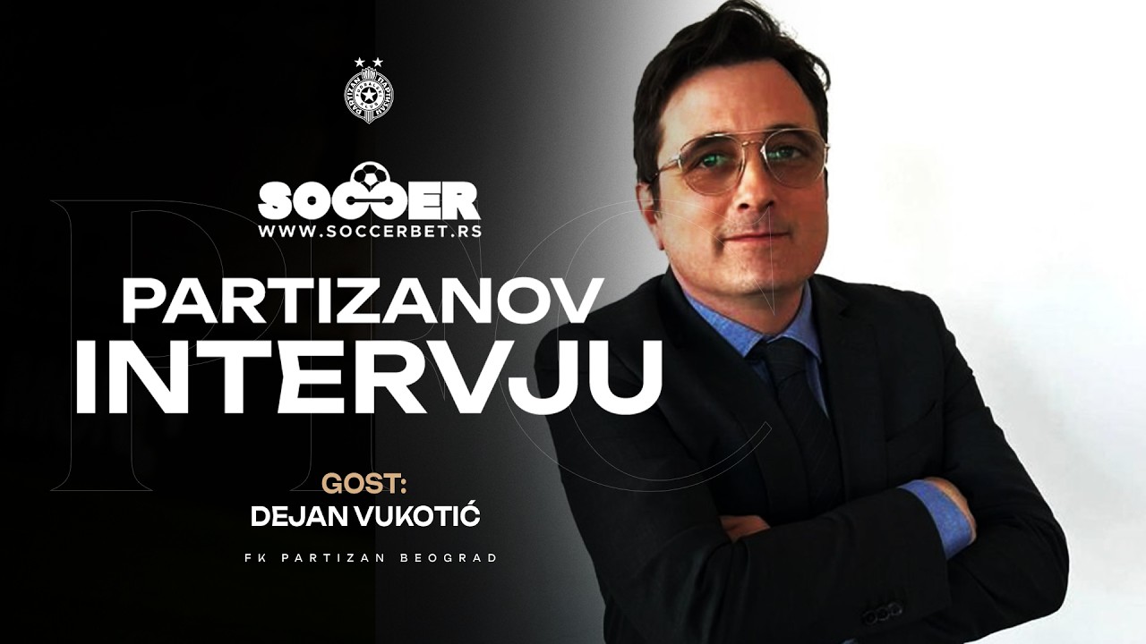 PARTIZANOV INTERVJU: Dejan Vukotić -Sav prihod od filma i knjige ide akademiji FK Partizan!