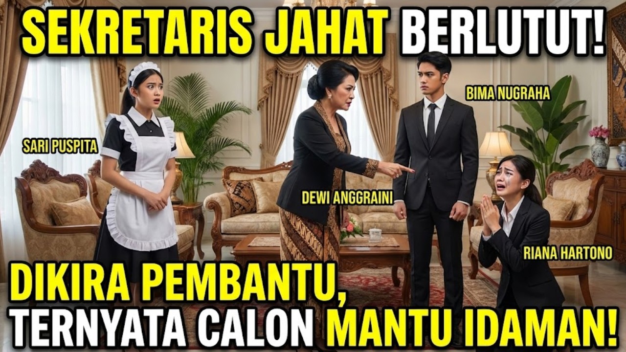 Karma! Sekretaris Licik Tak Tahu ART Itu Menantu Direktur #KisahAirMata #CeritaSedih #KisahNyata