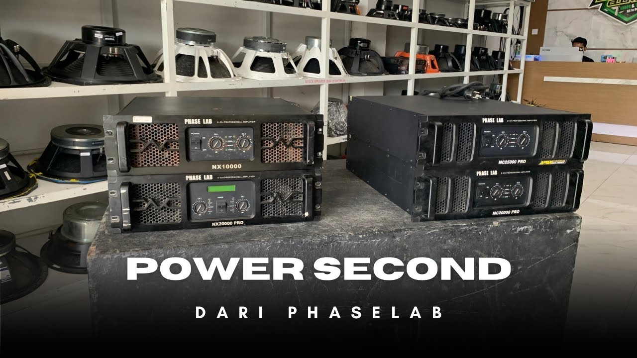‼️‼️‼️Power phaslab racing second, siap geber speakermu di musim 2k26‼️‼️‼️‼️