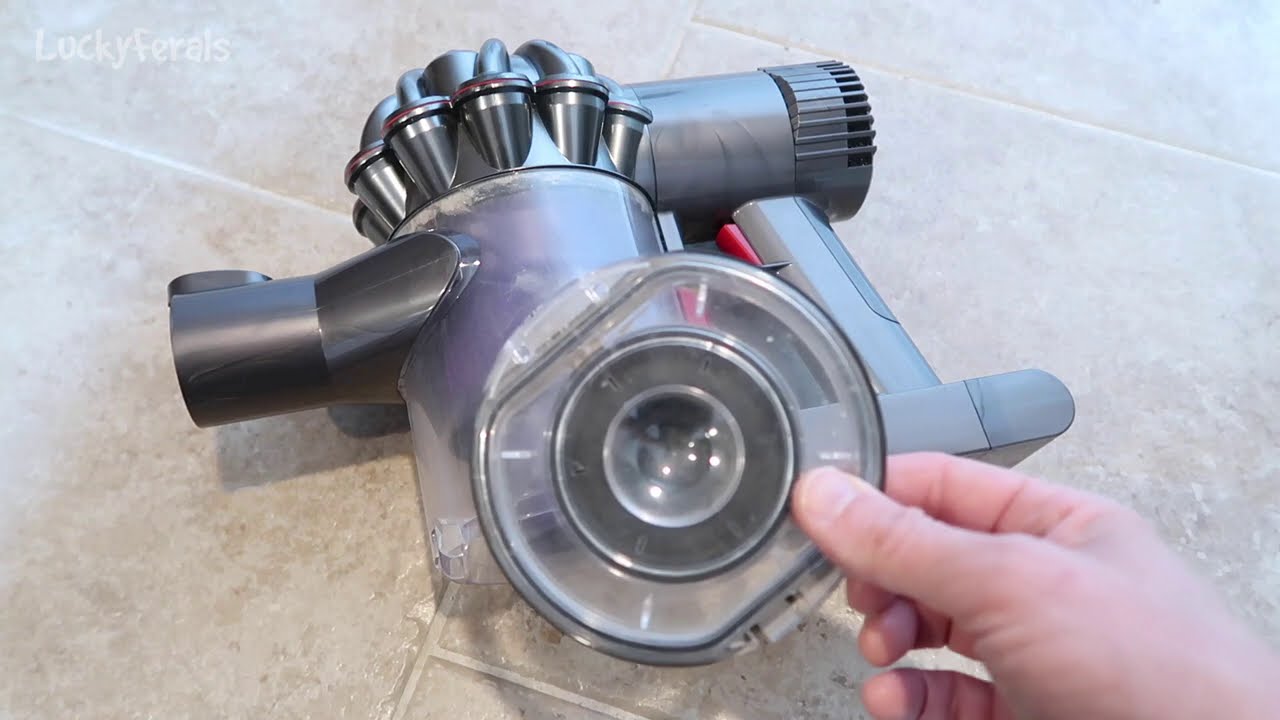 How To Reattach Dyson Canister Bin Lid - Dyson Animal V6 Quick Fix