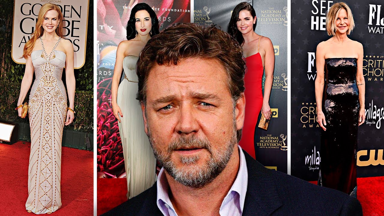 Russell Crowe - All Girlfriends (1988 - Present)