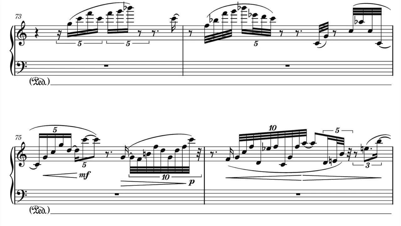 Waterscape I (2025) - for piano