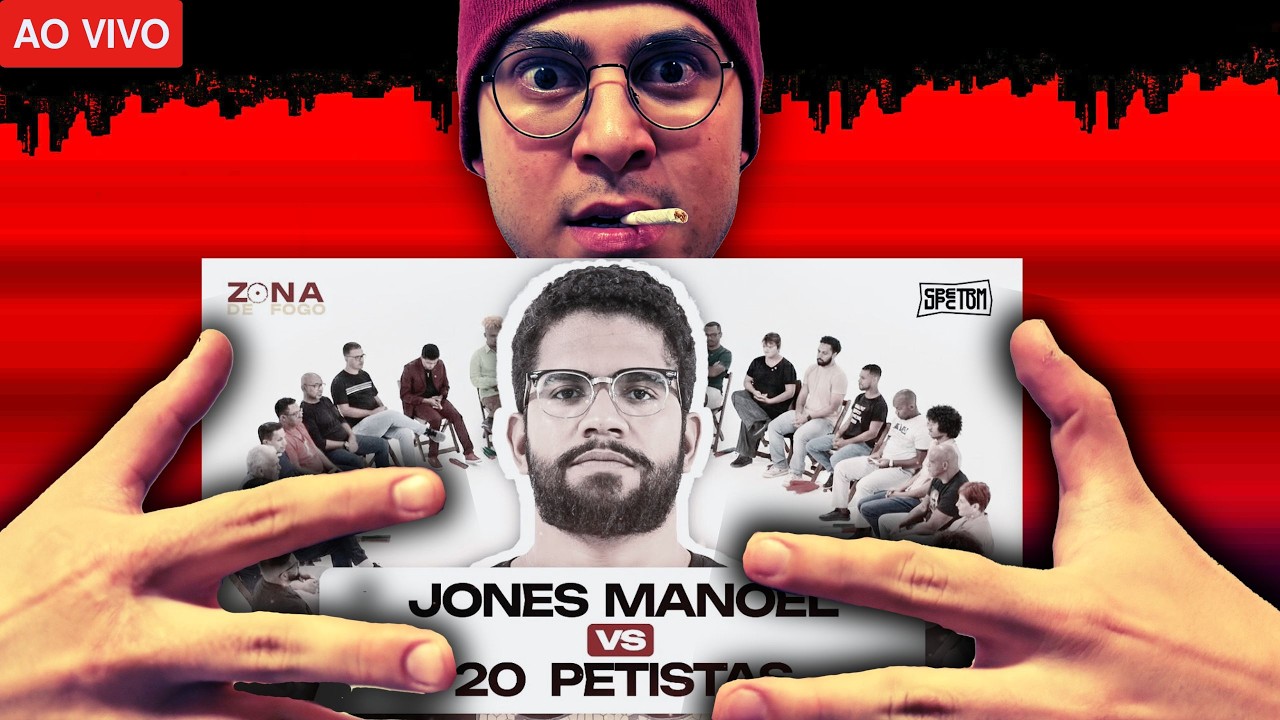 1 COMUNISTA VS 20 PETISTAS | ZONA DE FOGO (ft. JONES MANOEL) I Gasper ao Vivo