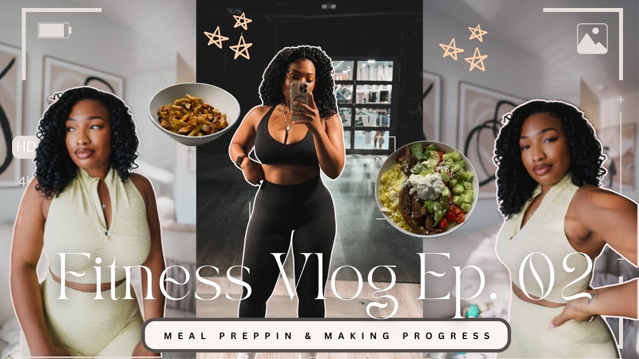 fitness vlog ep. 2 |  feel the feelings and do it anyways, in my cooking bag, high protein pasta