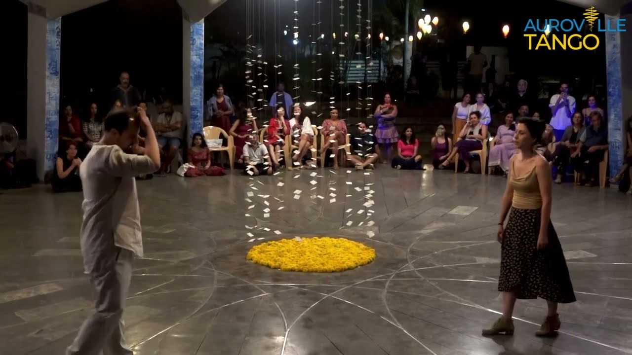 Natalia Aguero & Agustin Venturino 2-1 @ The 10th Auroville Tango Festival 2023 INDIA