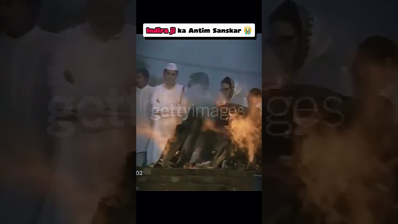 Indira Gandhi ka antim sanskar (rare original footage)