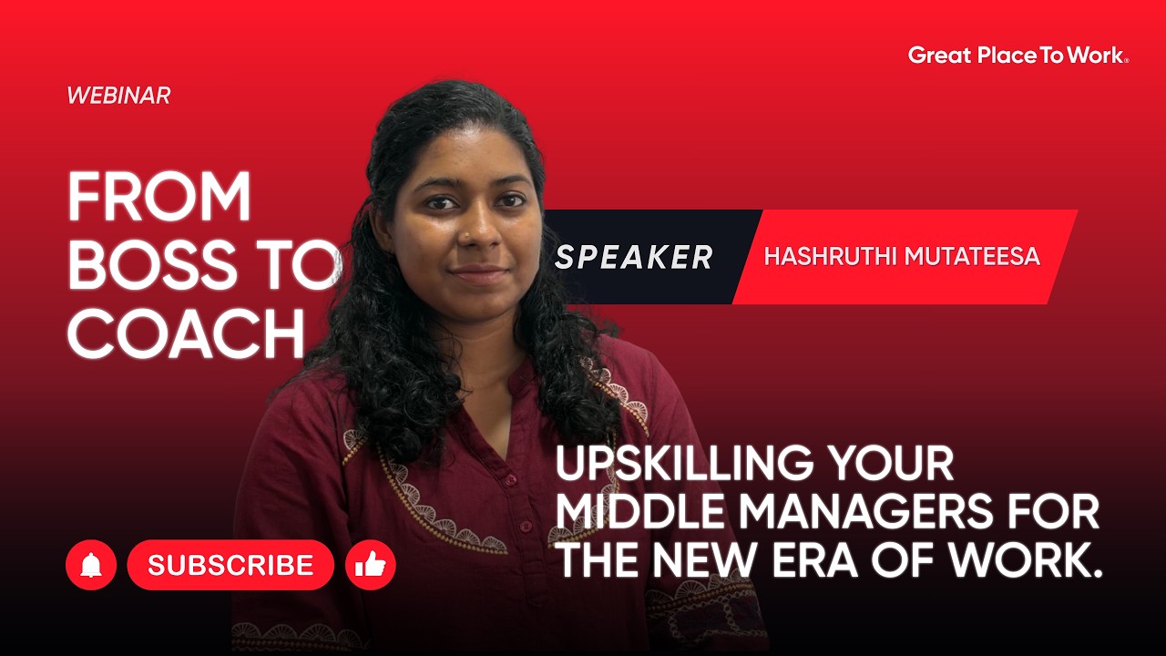 Webinar | From Boss to Coach: Upskilling Your Middle Managers for the New Era of Work