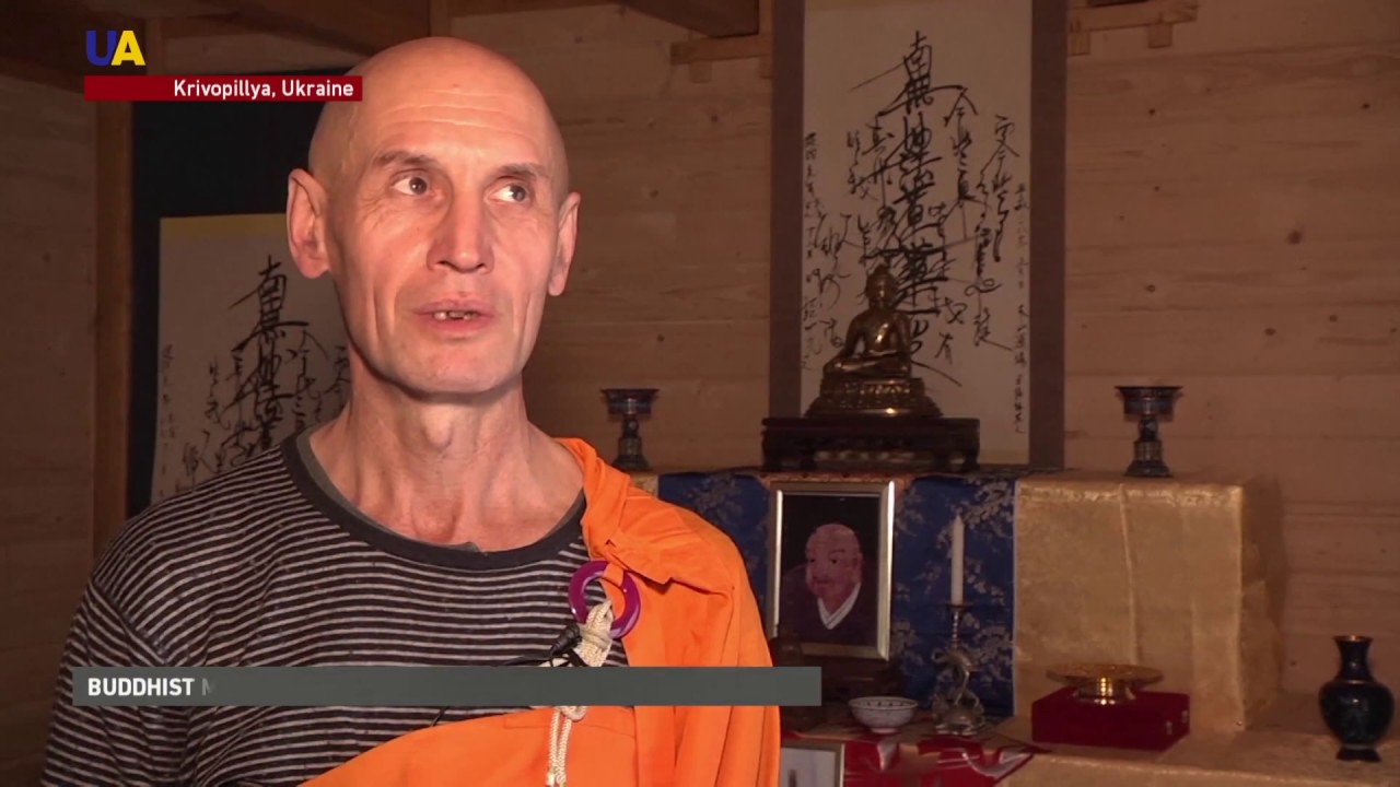 Buddhist Monks Settle in Ukraine's Carpathian Mountains After Fleeing War