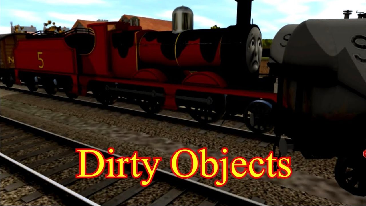 Rails of the North Western Railway - Toby the Tram Engine - Dirty Objects