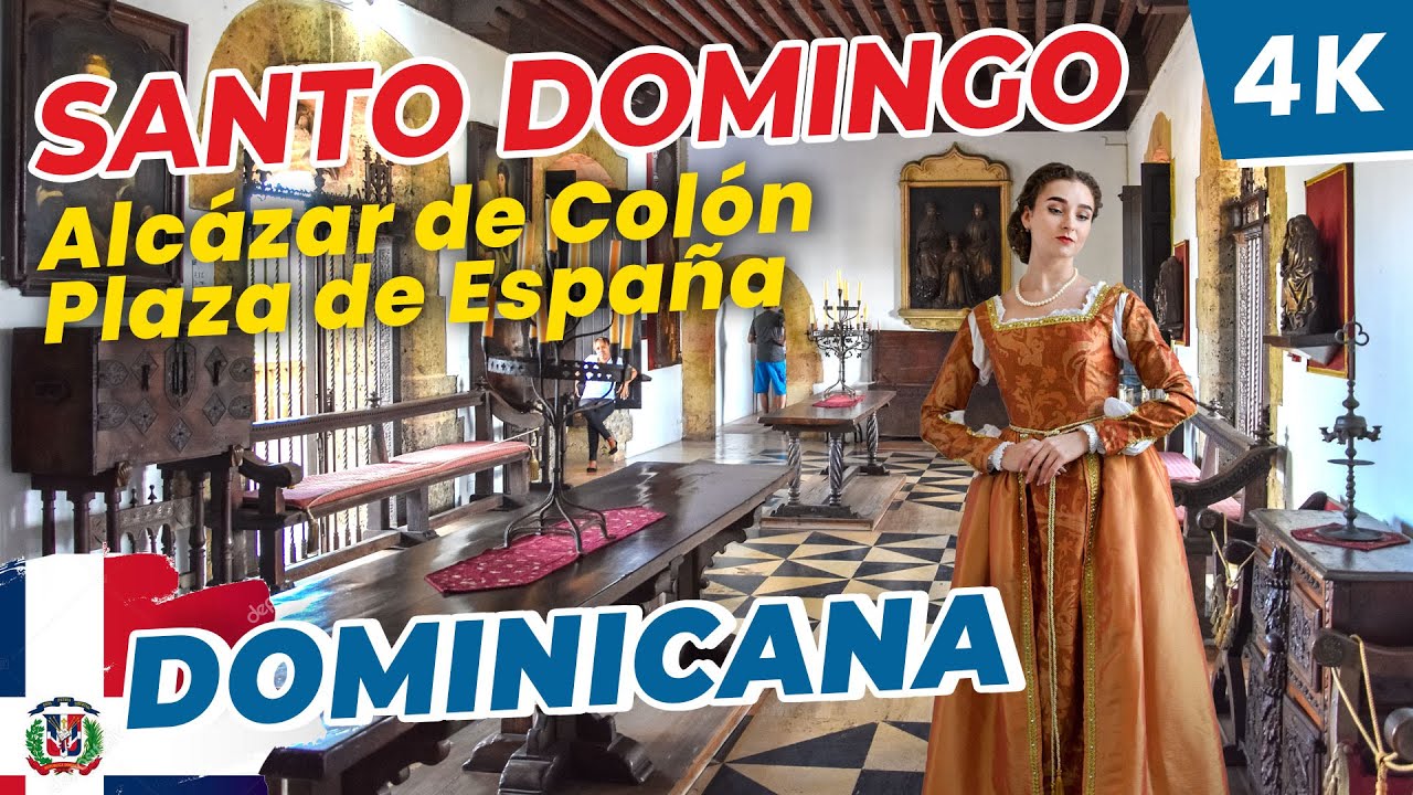 [4K] 🇩🇴 Discover the Secrets of Alcázar de Colón in Santo Domingo