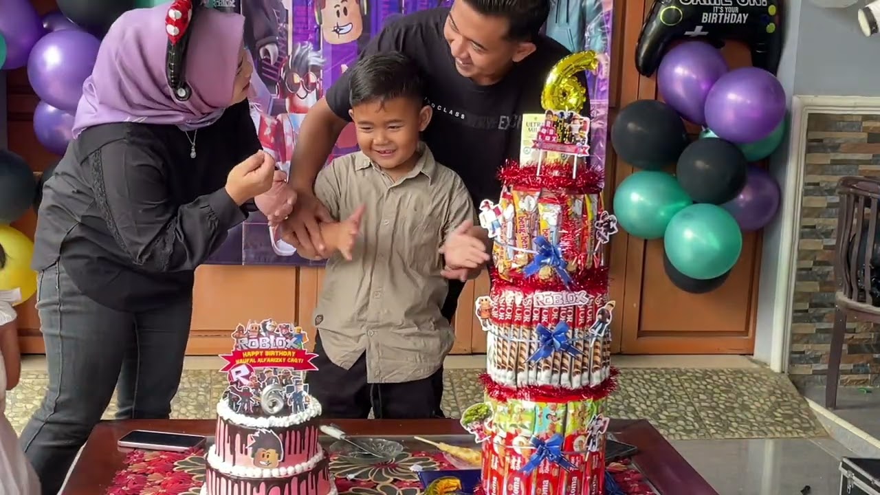  Ulang Tahun Naufal Alfarizky Caqti yang ke 6
