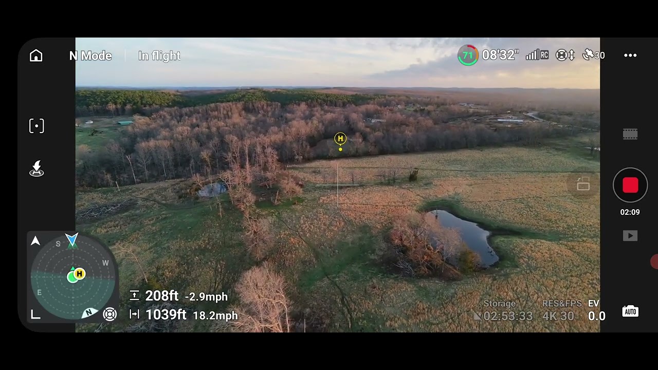 2nd flight with strong wind warning..DJI Neo 2.