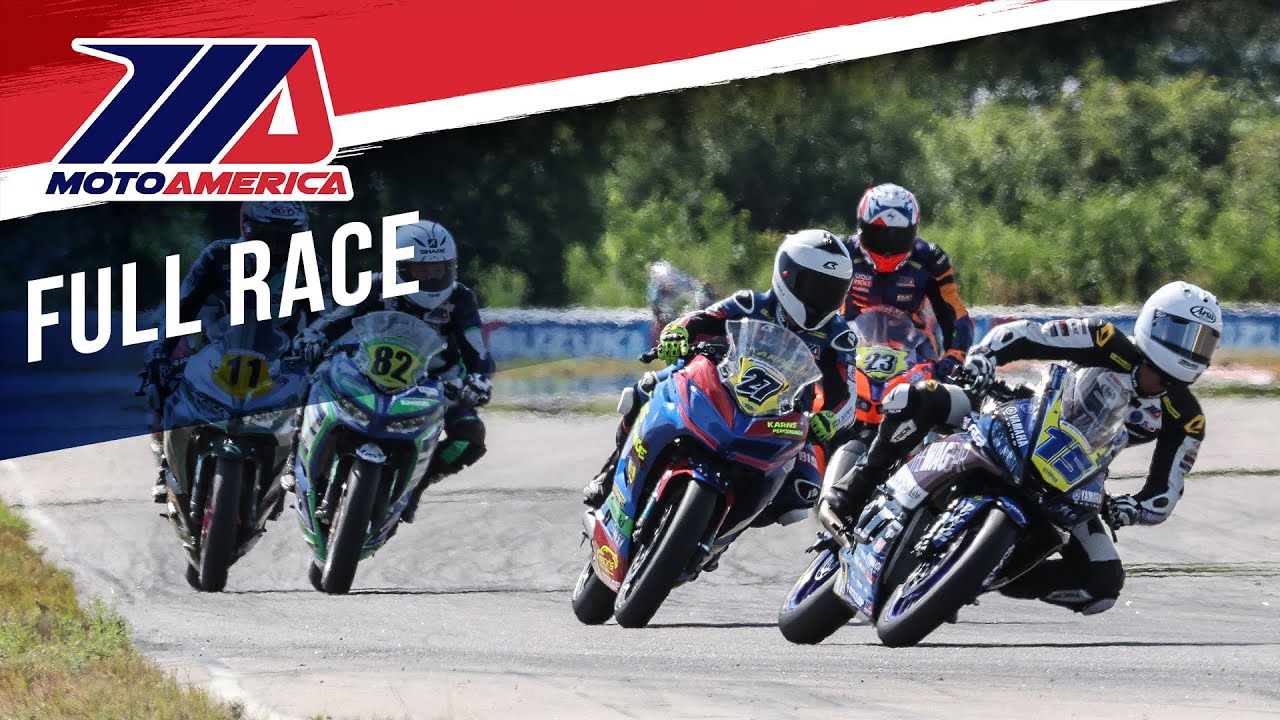 Гонка 2 юниорского кубка MotoAmerica в Брейнерде 2023