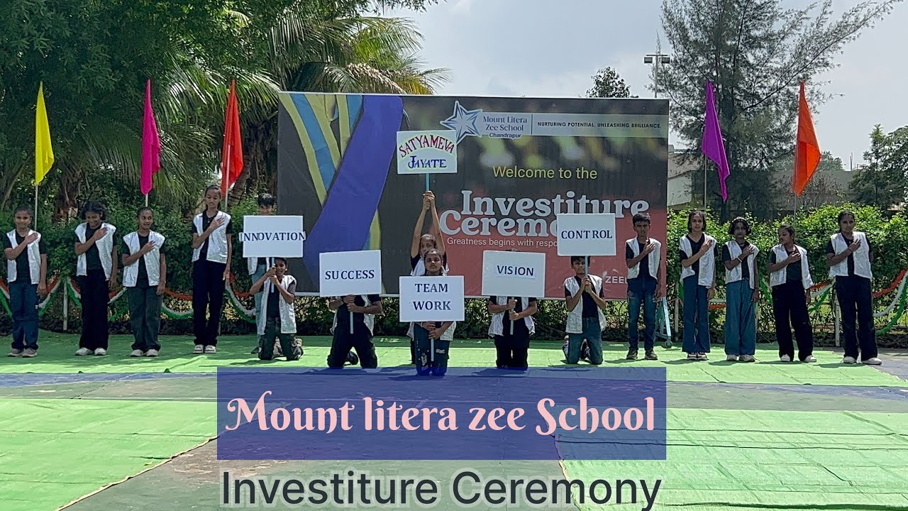 Investiture Ceremony Theme Dance | school dance performance