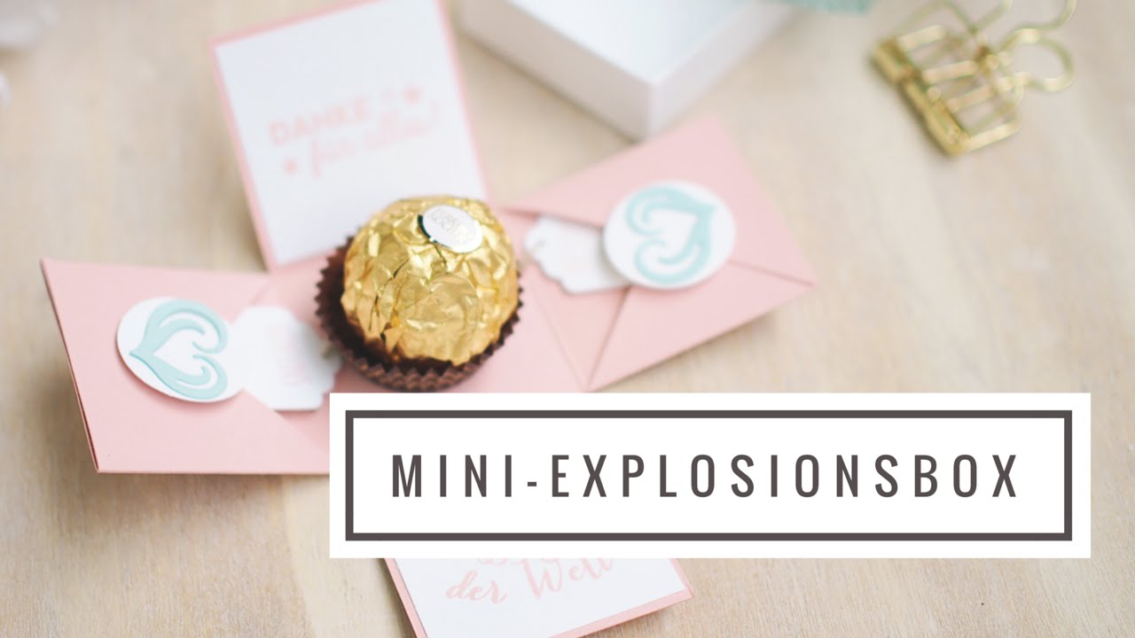 Anleitung - Mini Explosionsbox