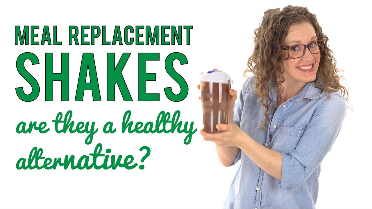Should I replace meals with shakes?