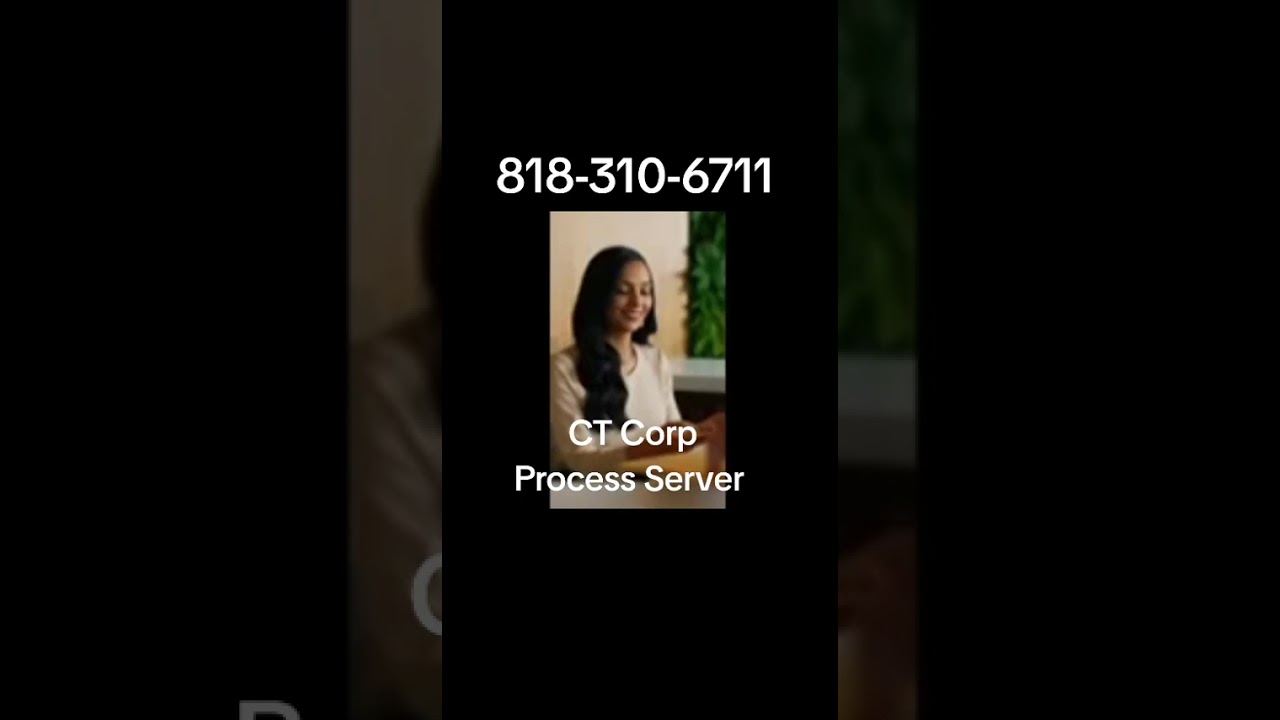 Serving CT Corporation  in Los Angeles