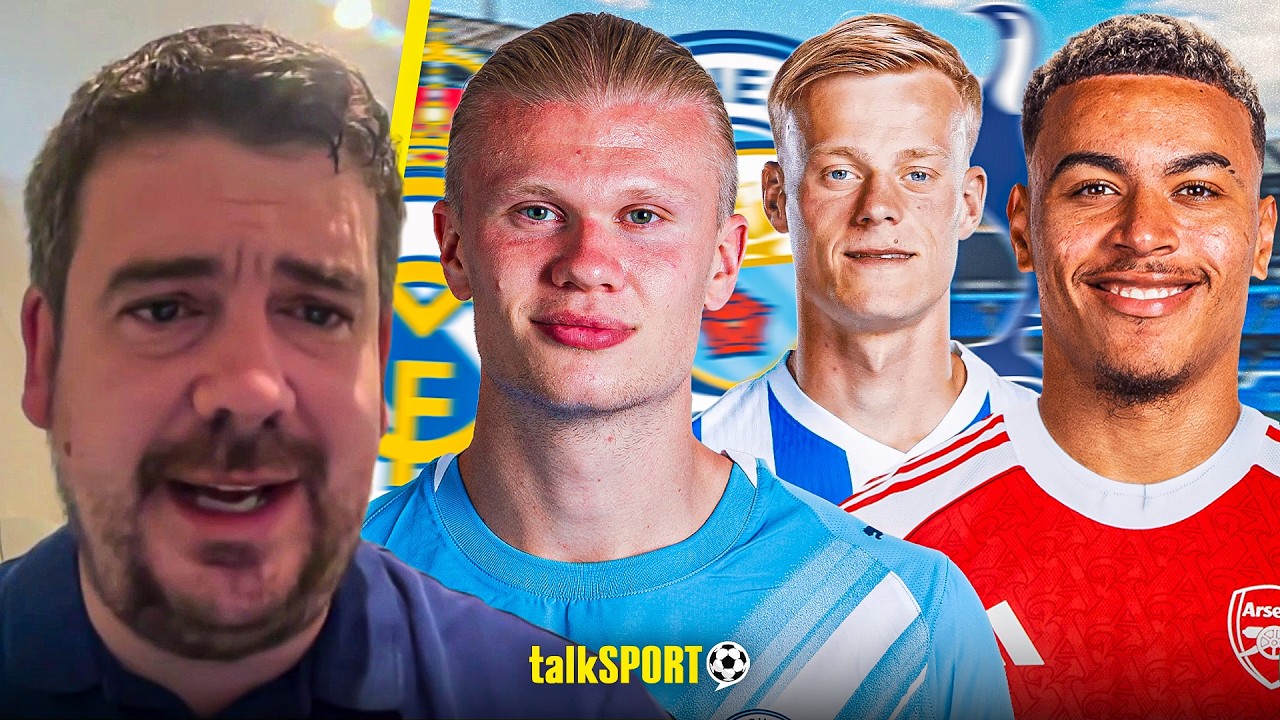 Alex Crook REVEALS ALL on Erling Haaland's FUTURE at Man City and Jan Paul van Hecke to Spurs!