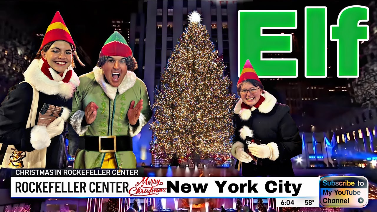 Experience Christmas in New York City With Buddy The Elf!