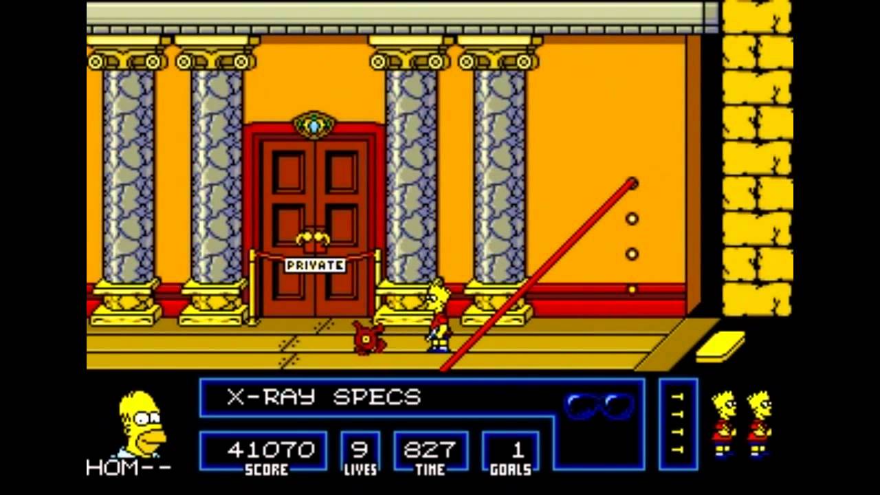 The Simpsons: Bart vs. the Space Mutants (Genesis) Playthrough - NintendoComplete