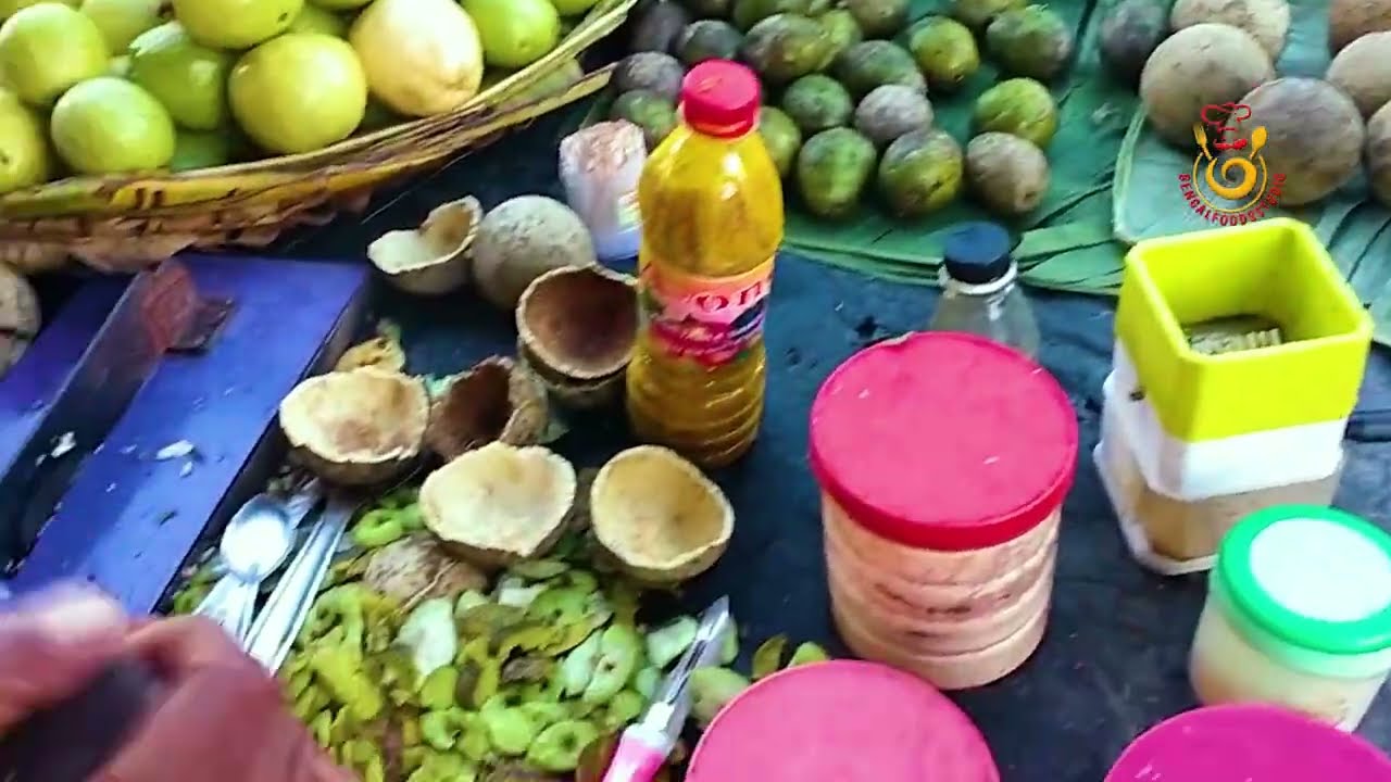 Tasty Masala Bel | Indian Street Food Kolkata - Bengali Street Food India | Wood Apple Special