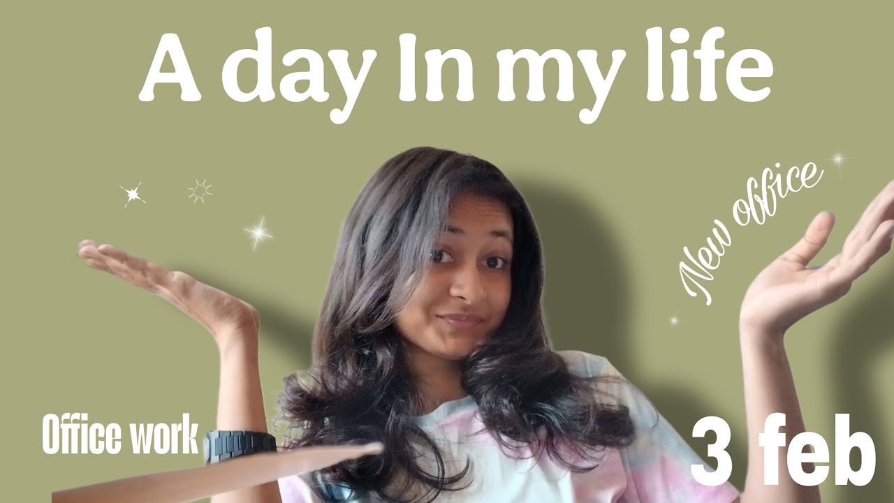 My First Vlog !! Main, Mera office & meri daily chaos ✨️  #dailyvlog #office #work 