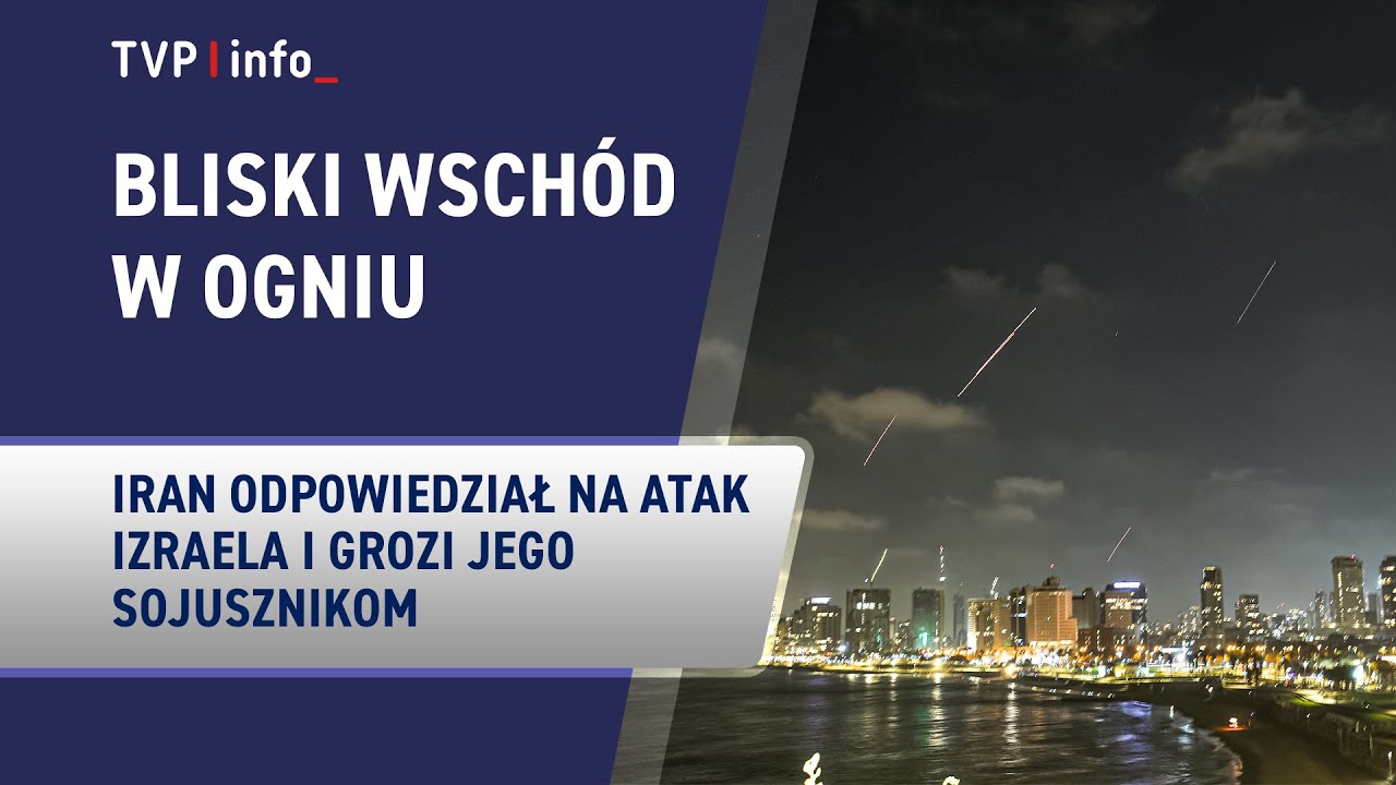 Bliski Wschód w ogniu. Iran odpowiedział na atak Izraela
